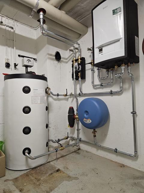 Neue Heizungsanlage, Projekt Reinach
