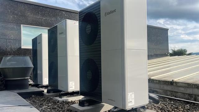 Wärmepumpen auf dem Dach, Projekt Liestal