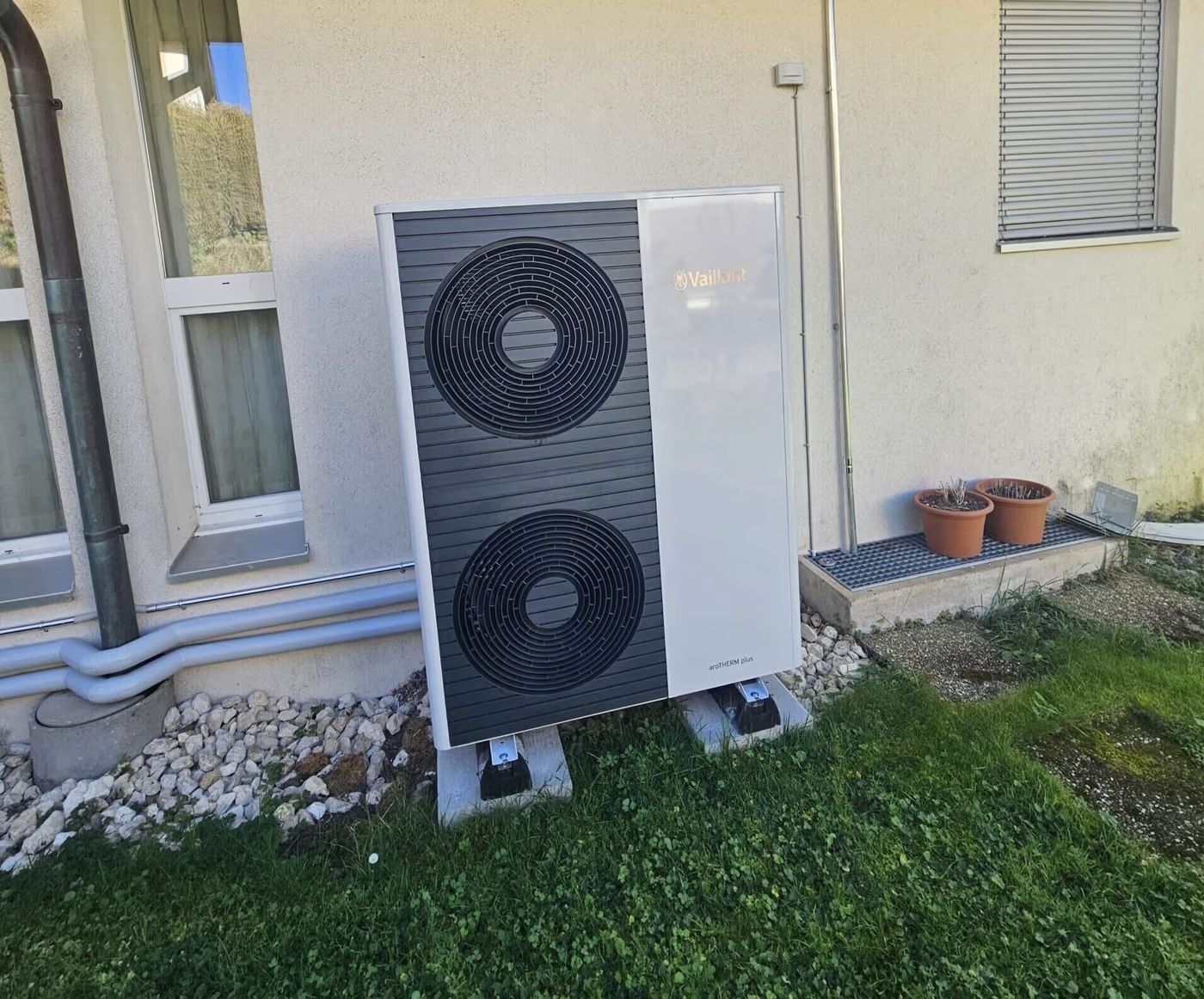 Wärmepumpe beim Projekt in Arisdorf